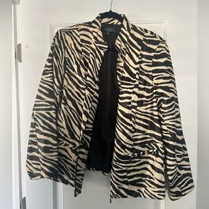 Vintage women’s Zebra print blazer